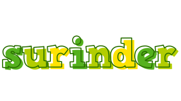 Surinder juice logo