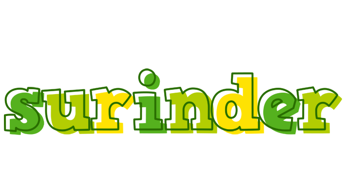 Surinder juice logo