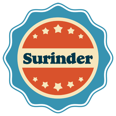 Surinder labels logo