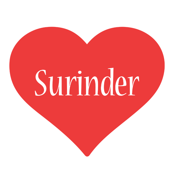 Surinder love logo