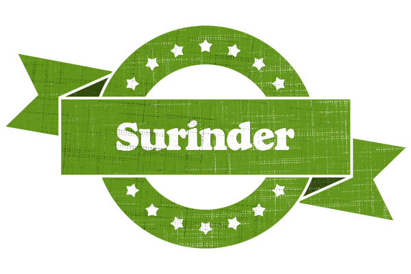 Surinder natural logo