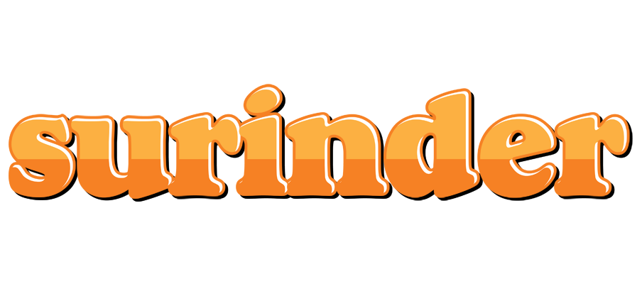 Surinder orange logo