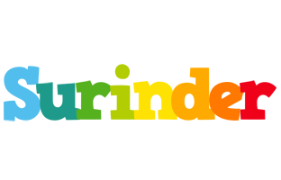 Surinder rainbows logo