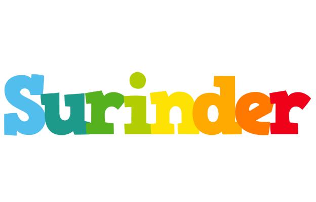 Surinder rainbows logo
