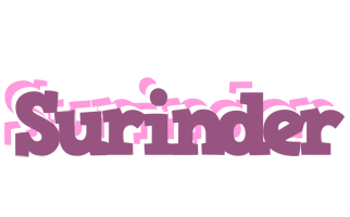 Surinder relaxing logo