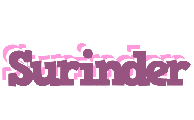Surinder relaxing logo