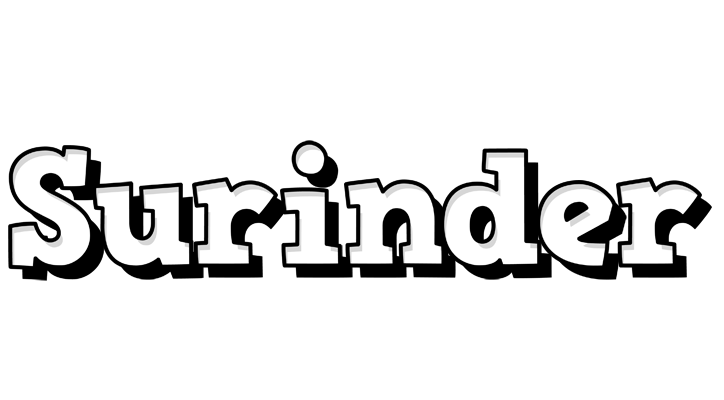 Surinder snowing logo