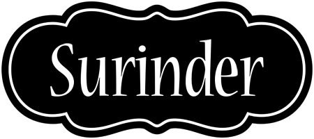 Surinder welcome logo