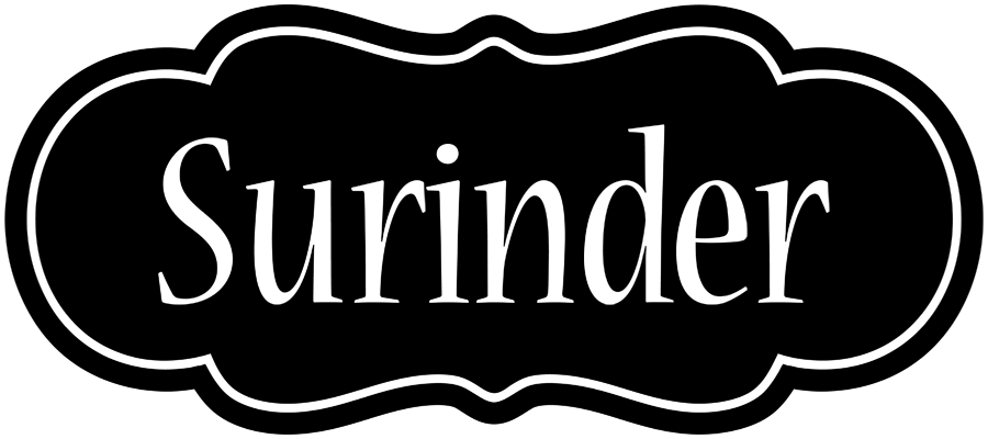 Surinder welcome logo
