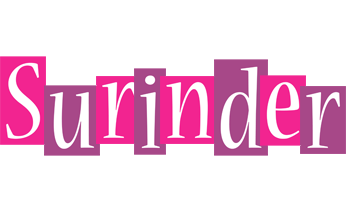 Surinder whine logo