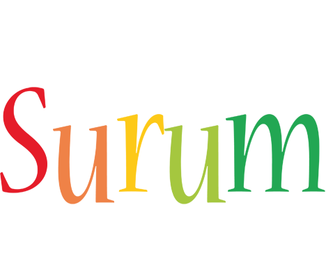 Surum birthday logo