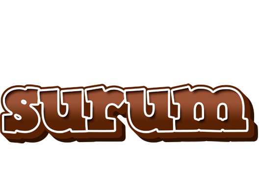 Surum brownie logo