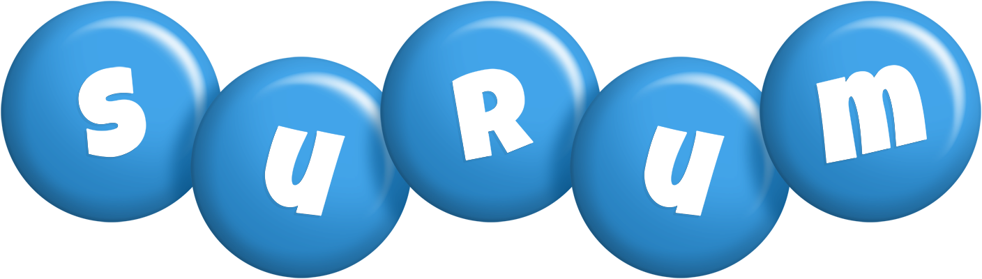 Surum candy-blue logo