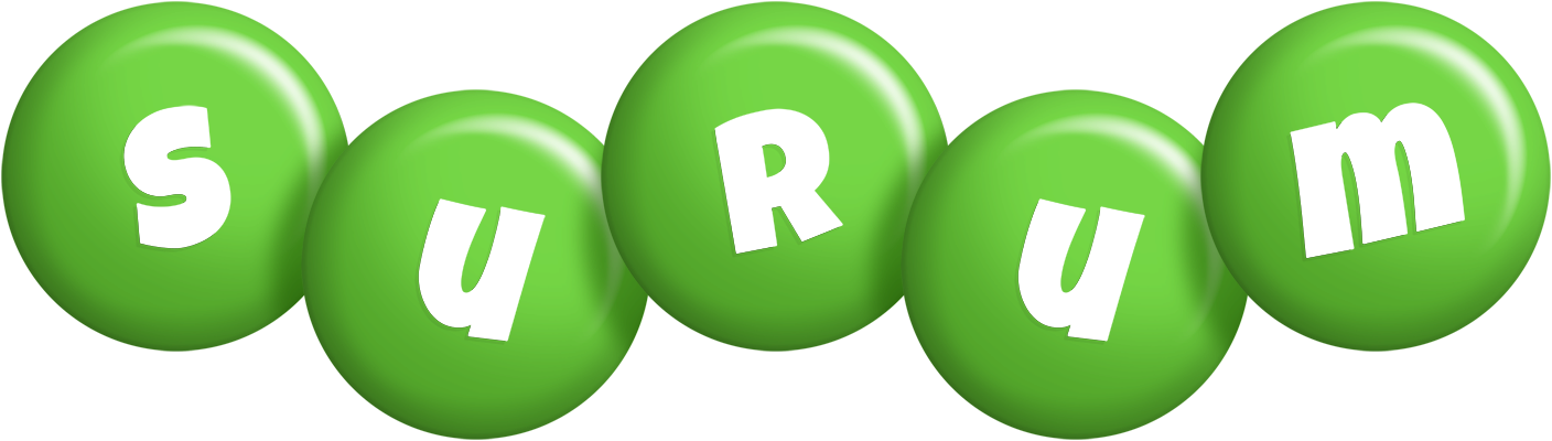 Surum candy-green logo