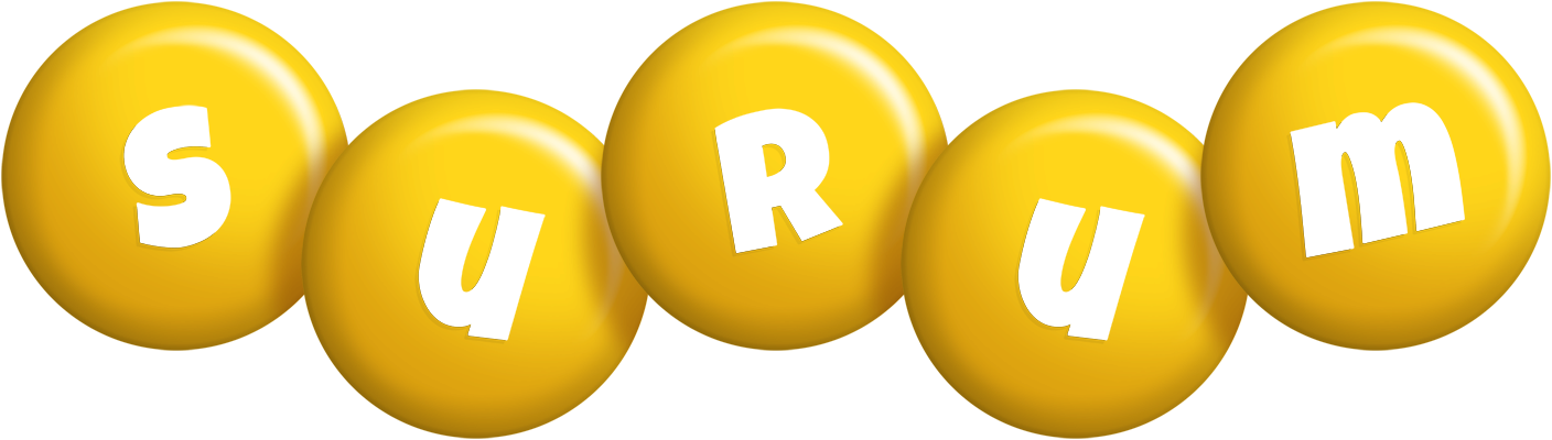 Surum candy-yellow logo