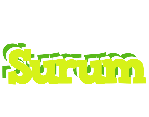 Surum citrus logo