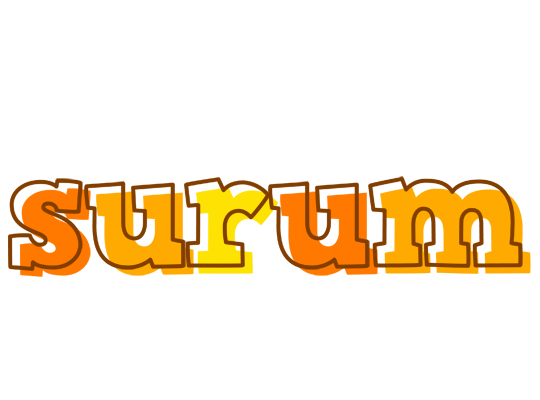 Surum desert logo
