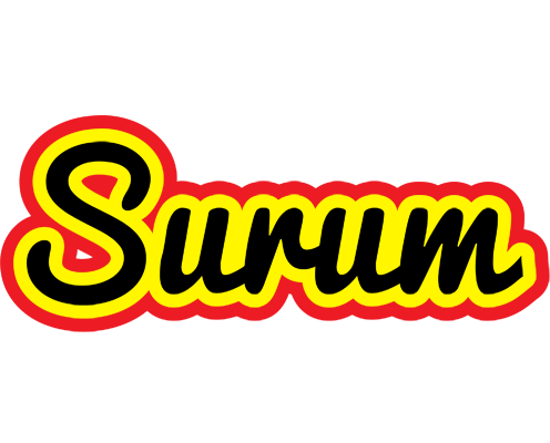 Surum flaming logo