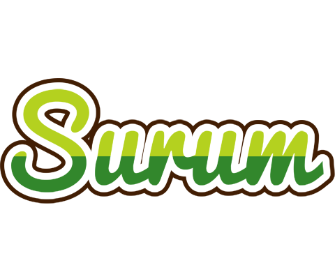 Surum golfing logo