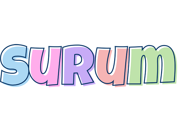 Surum pastel logo