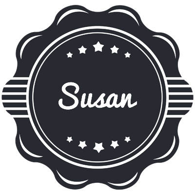 Susan badge logo