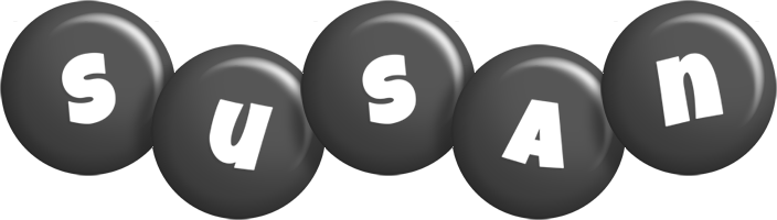 Susan candy-black logo