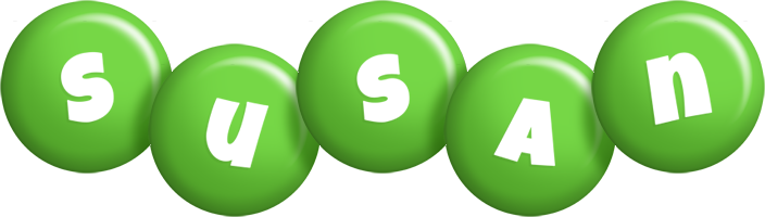 Susan candy-green logo