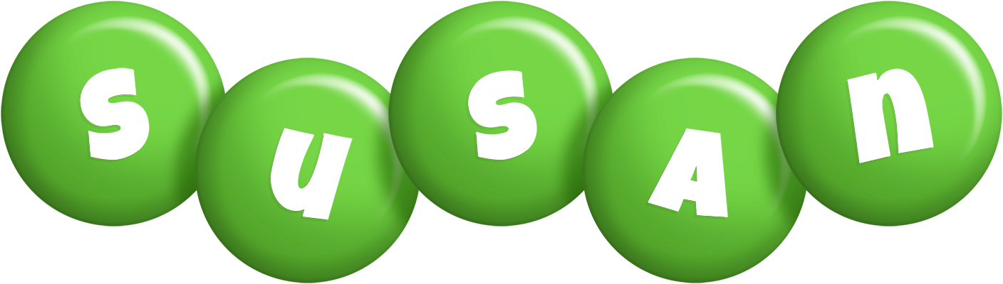 Susan candy-green logo