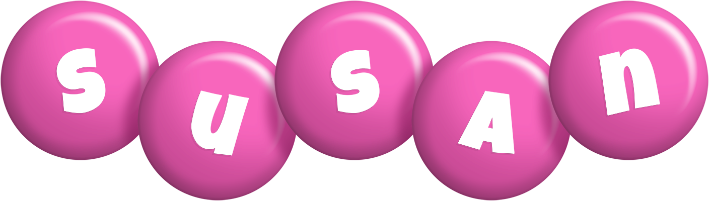 Susan candy-pink logo