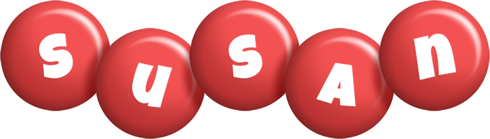 Susan candy-red logo
