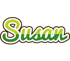 Susan golfing logo