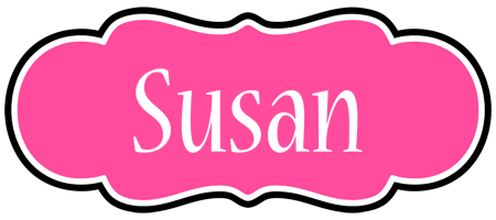 Susan invitation logo
