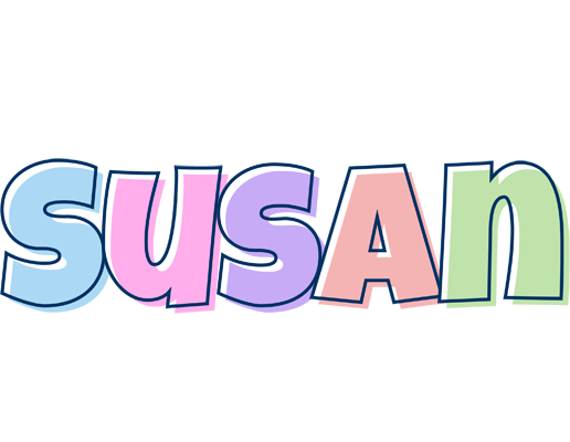 Susan pastel logo