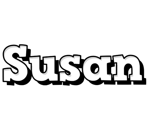 Susan snowing logo