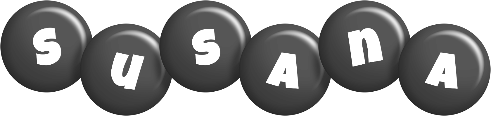 Susana candy-black logo