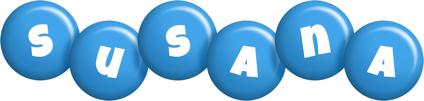 Susana candy-blue logo