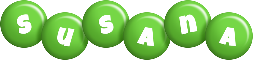 Susana candy-green logo