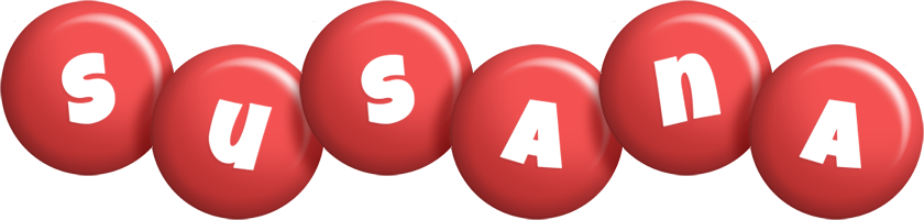 Susana candy-red logo