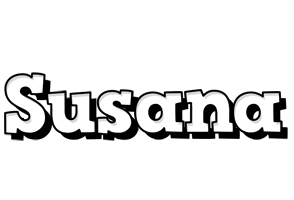 Susana snowing logo