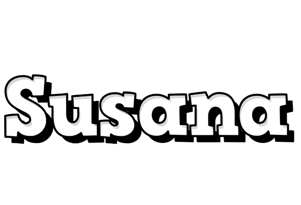 Susana snowing logo