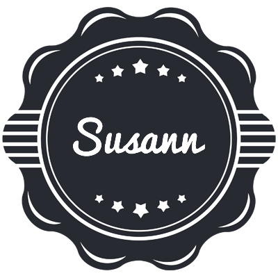 Susann badge logo