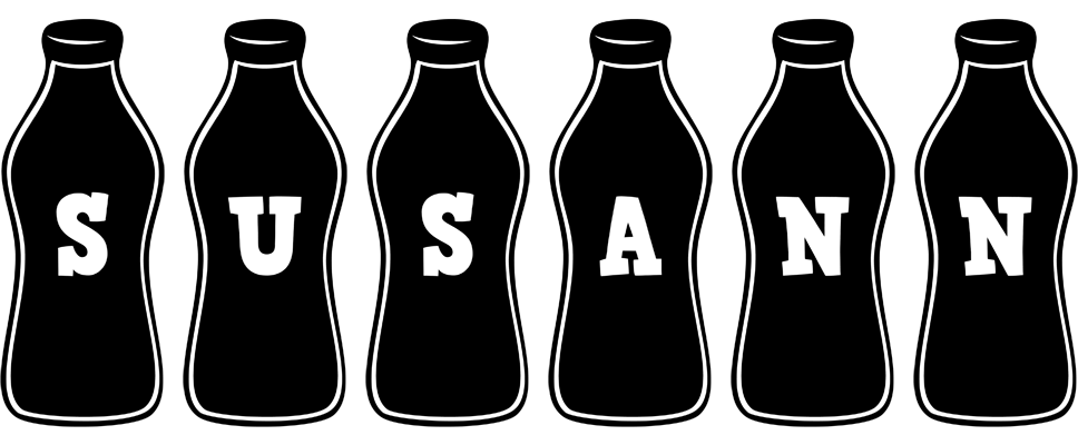 Susann bottle logo