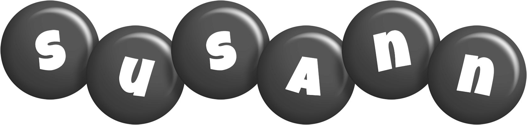 Susann candy-black logo