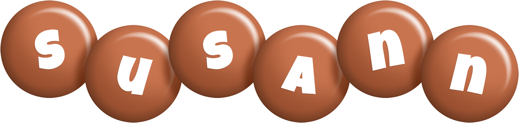 Susann candy-brown logo