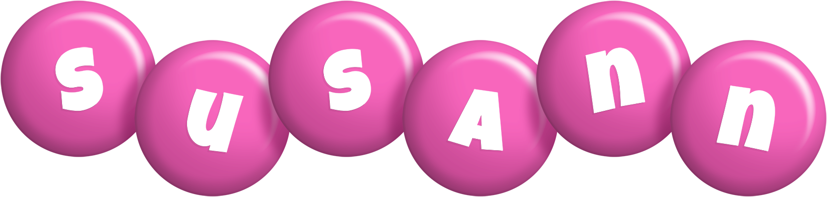 Susann candy-pink logo