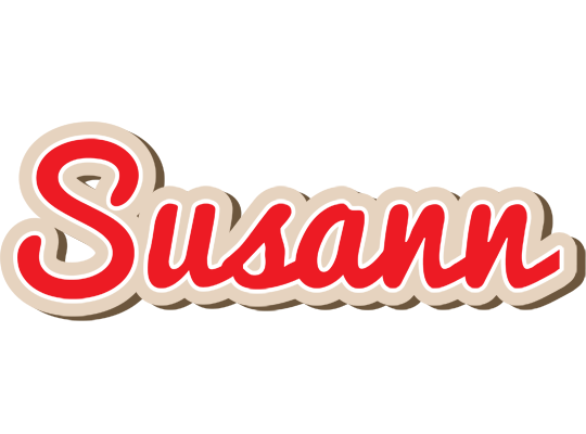 Susann chocolate logo