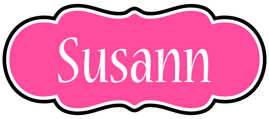 Susann invitation logo
