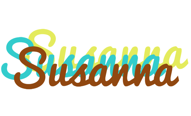 Susanna cupcake logo