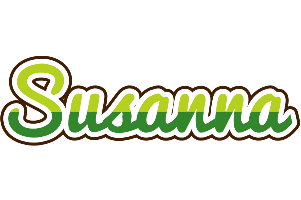 Susanna golfing logo