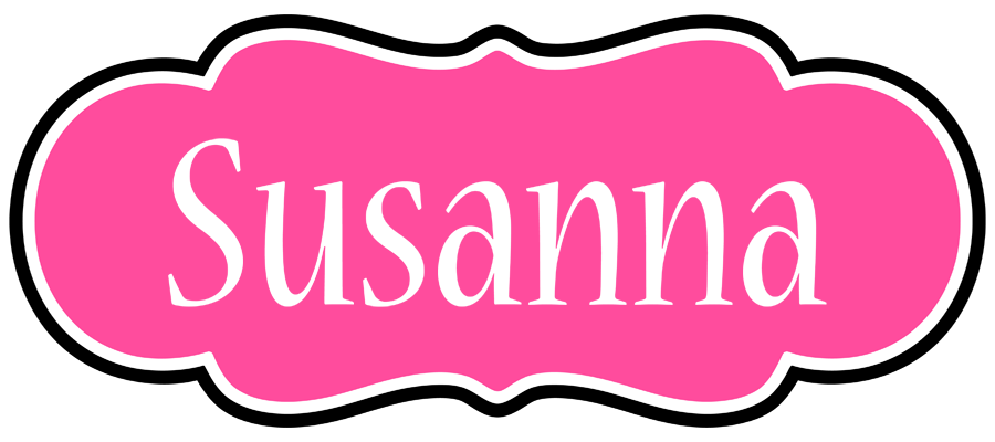Susanna invitation logo